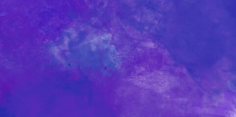 Wall Mural - Watercolor colorful background. Abstract grunge background with space. Blue purple paint texture background.