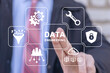 © wladimir1804 - Computer engineer using virtual touch screen presses inscription: DATA ENGINEERING. Big Data Engineering Technology concept.