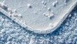 ice hockey rink background or texture macro top view