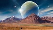 fantasy alien planet illustration