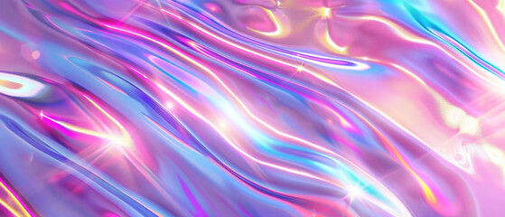 Wall Mural - Vibrant abstract swirls background in pastel hues