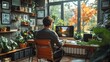 © Best - Bring to life the reality of remote work through captivating portraits showcasing people in their personalized home office spaces, embodying flexibility and productivity.