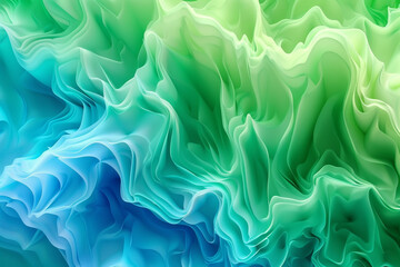 Wall Mural - colorful gradient abstract background in shades of green and blue for designs