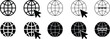 Set of Website Icon collection. Vector Illustration.