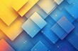 blue and yellow gradient geometric shape background