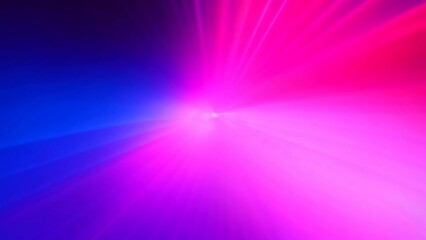 Leinwandbilder - A bright purple light explodes with energy against a dark background