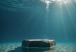 Underwater product background