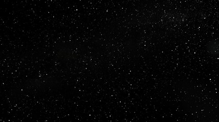 Panoramic view of the night starry sky