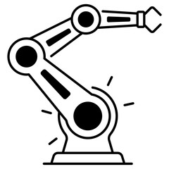 robot arm icon