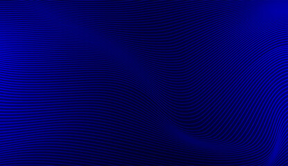 Wall Mural - dark blue background Beautiful gradient color streaks Gives a feeling of sway Vector illustration.