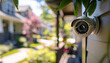 © The Stock Photo Girl - close up of home security camera device