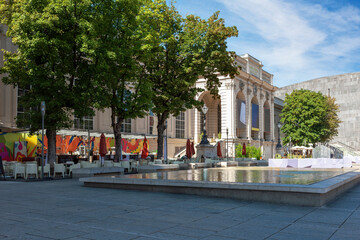 Wall Mural - Museums Quartier is an area in the centre of Vienna, Austria.