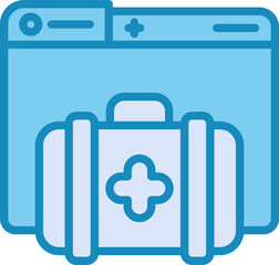 Sticker - Healthcare Vector Icon