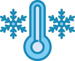 Canvas Print - Thermometer Vector Icon