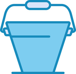 Sticker - Bucket Vector Icon