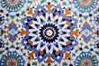 mosaic design of moroccan tiles