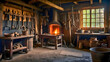 old-fashioned blacksmith