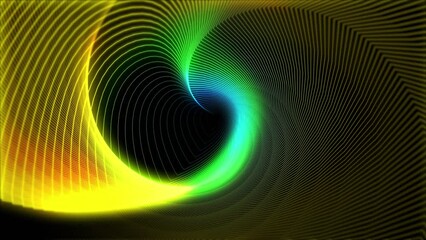 Wall Mural - heart lines loop colorful, abstract background