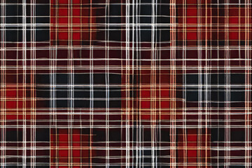 Wall Mural - Tartan plaid pattern. Seamless