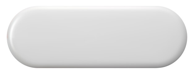 3D white empty button