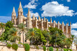 Gothic cathedral of St. Mary in Palma de Mallorca