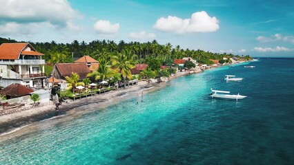 Poster - Aerial view of the Nusa Penida Island, Bali, Indonesia