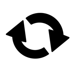 Rotation Arrow,black arrow,Circle Arrow,vector icon