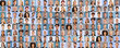 © Robert Kneschke - Panorama Collage von Business Menschen vor dezenten Hintergründen