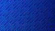Blue technology background. Geometric texture in halftone style