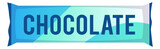Fototapeta Pokój dzieciecy - Chocolate pack. Snack bar icon. Dessert sachet