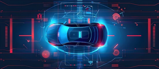 In the autonomous car concept, vehicle devices are connected to various sensors, enabling the computer to perform intelligent calculations