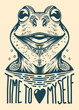 Illustration of a frog