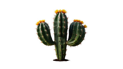 cactus isolated on transparent