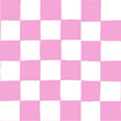 © Pattern_Talent - hand drawn seamless repeating pattern with irregular checkerboard in cool soft pink and white. Light pink checker great for Valentines Day, Galentine, wedding, girls design projects