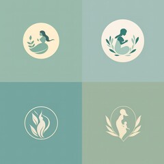 flat icons set