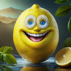 Friendly Fruit - Lemon 2