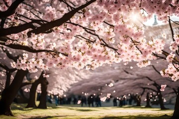 Wall Mural - sakura cherry blossom