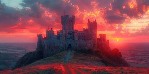 Wall Mural - a photograph of an architectural site