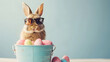 Easter Bunny, Happy Easter, Cool Easter Bunny, Easter Eggs