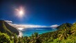total solar eclipse photograph of the phenomenon fiji island year 2012