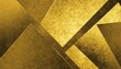 abstract gold background with textured vintage triangle pattern of layered shapes in a modern background design