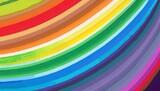Fototapeta Tęcza - abstract rainbow colorful background