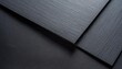 © RichieS - black matte paper texture background surface of abstract dark texture gray blank page background flat close up view