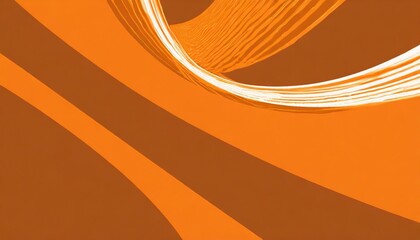 Poster - abstract orange background