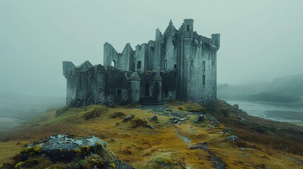 Wall Mural - Old Castle in ghotic style