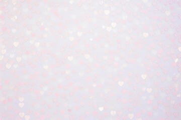 Leinwandbilder - Playful hearts of various sizes and colors seem to be dancing across a clean white background, creating a charming and enchanting scene