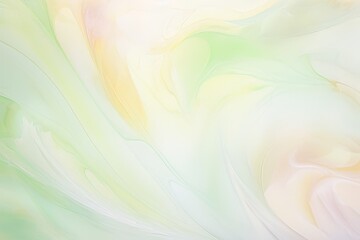 Aufkleber - A mesmerizing abstract painting filled with soft, pastel colors swirling and blending harmoniously across the canvas