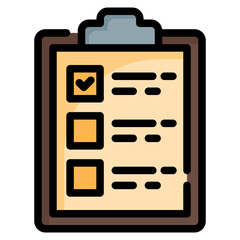 Sticker - Clipboard Icon