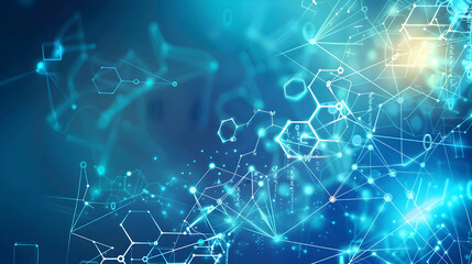 Wall Mural - a PowerPoint background for stem training, science wallpaper.