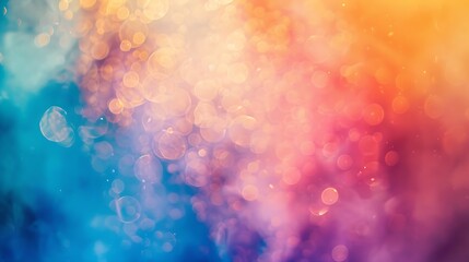 Poster - gradient blurred colorful with grain noise effect background for art product design social media trendyvintagebrochurebanner : Generative AI